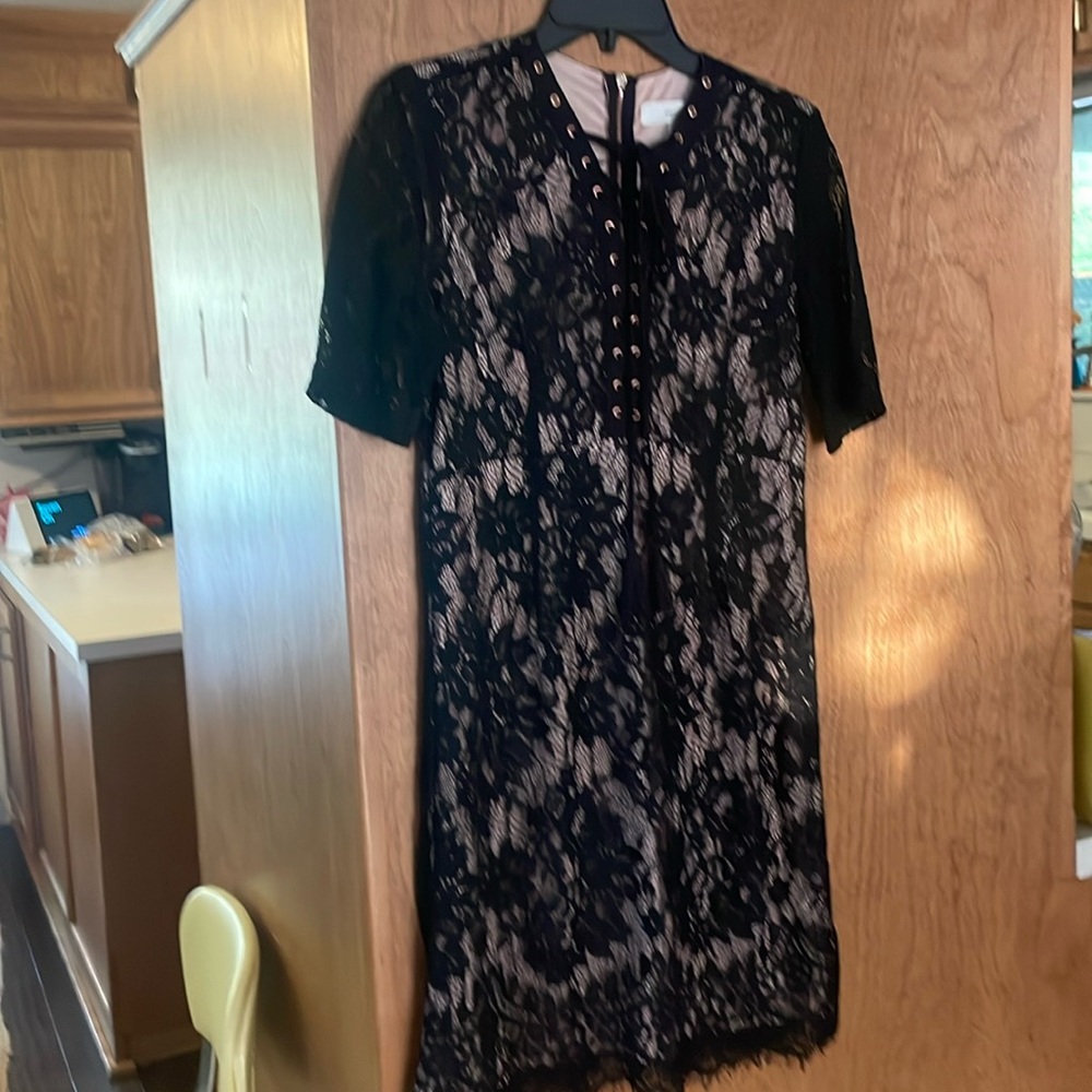 Black lace Love Tree dress size large